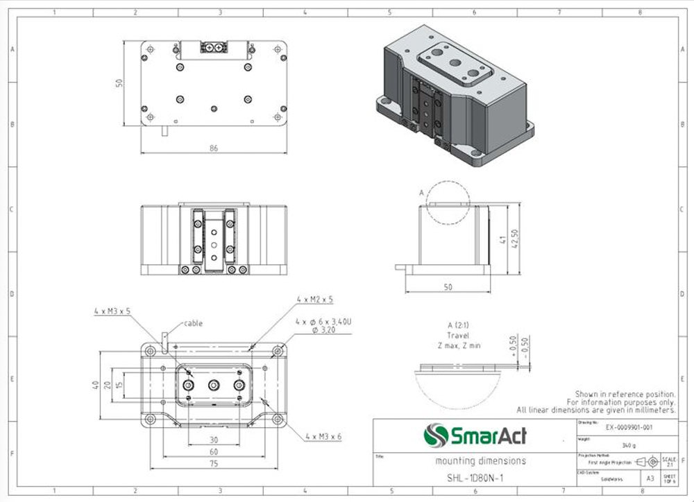 SHL-1D80N図面拡大